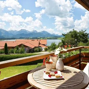 Alpengluehn Füssen